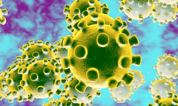 Gambar ilustrasi virus Corona